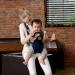 Xiuyer 3-in-1 Newborn Baby Carrier | Adjustable Front & Back Soft Hug Strap | Navy Blue Sling Carrier for Infants and Toddlers - Buy Online on GoSupps.com