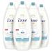 Dove Body Wash For All Skin Types Antibacterial Body Wash Protects from Dryness 22 oz 4 Count