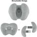Baby Travel Neck Support Pillow - Infant Headrest for Car Seat & Stroller - Grey - Buy Online on GoSupps.com