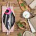 KOUISYY Hair Dryer Carrying Case Waterproof Hair Dryer Storage Case PU Leather Storage Bag Portable Travel Case Storage Organizer for Air Wrap Styler Hair Dryer(Pink) - Buy Online on GoSupps.com