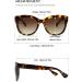 Buy Vevesmundo Women Bifocal Sun Reading Glasses | UV Protection & Stylish Leopard Design | Multiple Strengths Available (+1.0 to +4.0) - Buy Online on GoSupps.com