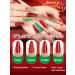 EBANKU Christmas Acrylic Powder Set - 6 Color Professional Nail Extension Kit for Long-Lasting Nail Art - No Lamp Needed | Perfect for Christmas Party - Buy Online on GoSupps.com