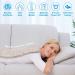Ariliya XL Electric Heating Pad for Back Pain & Cramps Relief - 4 Heat Settings, 12 x 24, Beige - Buy Online on GoSupps.com