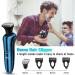 2024 Electric Razor for Men - 3D Rotary Waterproof Rechargeable LED Display Cordless Electric Shavers with Nose Hair Trimmer and Beard Trimmer -Portable Travel Shaver - Ideal Men's Grooming Gift - Buy Online on GoSupps.com