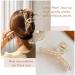 Rongyi 5 Piece Large Hair Clips - Elegant Pearl Slipproof for Thick Hair | Perfect for Weddings Vacations & Parties - Buy Online on GoSupps.com
