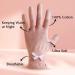 Evridwear Moisturizing Gloves for Sleeping | Touchscreen Cotton Gloves | Eczema Overnight UV Protection - 6 Pairs S/M Pink Color - Buy Online on GoSupps.com