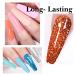 Eodci 12 Pcs Glitter Dip Powder Nail Kit Starter - 6 Colors Blue White Snow Dipping Powder with Base & Top Coat, Activator - Nail Art Manicure Salon DIY for Women - Buy Online on GoSupps.com