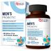 Probiotics for Men with Men Care Supplement - 60 Billion CFUs & 14 Strains Dr. Formulated Prebiotics & Probiotics for Men's Digestive and Immune Health, Shelf Stable, Gluten & Soy Free (90 Tablets)