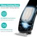 Professional USB Rechargeable Hair Clippers for Men Kids - Cordless Electric Hair Trimmer Kit with 4 Guide Combs - Lumitact - Buy Online on GoSupps.com