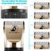 Bonve Pet Dog Clippers - Professional Low Noise Rechargeable Grooming Kit for Dogs, Cats, and Other Pets - Gold - Buy Online on GoSupps.com