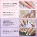 Morovan Acrylic Nail Kit - Glitter Acrylic Powder Set with Everything Professional Acrylic Nail Powder Set for Nails Supplies Tools DIY Nail Extension Kit for Starter 12 Colors Glitter - Buy Online on GoSupps.com