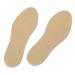 uxcell Women Winter Warm Soft Boot Fleece Shoe Inserts Pad Cushion Insoles M Beige