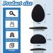 Syhood Anti-Slip Shoe Pads - 16 Pieces Unisex Black | Best Grip & Comfort for All Shoes - Buy Online on GoSupps.com