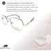 Venice MIKE Modern Vintage Reading Glasses for Men & Women | +1.0 to +3.5 Strengths | Stylish & Comfortable Eyewear for All - Buy Online on GoSupps.com