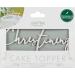 Ginger Ray White Wooden Christening Cake Topper Decoration - Buy Online on GoSupps.com