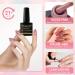 Shining She Gel Nail Polishes Set - 10 Colors Nude Pink White Glitter - Soak-Off UV/LED Manicure Gift - 8ML - Buy Online on GoSupps.com