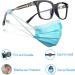 Adjustable Eyeglasses Mask Ear Savers - 6 Pieces Snaps Hooks for Comfort & Convenience | Blue White Red - Buy Online on GoSupps.com