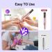 COSLUS Cordless Nail Drill Set - Professional Electric Manicure & Pedicure Kit for Acrylic & Gel Nails - 45 Nail Drill Bits, Adjustable Speed, Rechargeable, Rose Gold - Buy Online on GoSupps.com