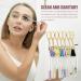 Eyelash Brush Tube with Keychain | Eyelash Diamond Empty Mascara Wand Tube Eyelash Brush - Eyebrow Applicator Lash Extension Supplies for Women Pengzi - Buy Online on GoSupps.com