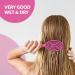 marQus Detangle Hair Brush - Ultra-Soft Bristles for Women and Men - Glide Through Tangles with Ease - For All Hair Types - Wet and Dry - 1 pcs Pink Brush - Buy Online on GoSupps.com
