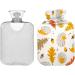 Hot Water Bottles with Autumn Hedgehog Cover - 2L Pain Relief Headaches & Bed Warmer - Buy Online on GoSupps.com