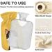 Hot Water Bottle 2L with Cute Black Cat Cover - Pain Relief & Winter Warmth for Hands & Feet - Buy Online on GoSupps.com