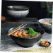 ABOOFAN Japanese Ramen Bowl Salad Bowl Condiment Containers Ceramic Dishes Ramen Dish Boot Flower Pot Kitchen Bowls Football Chin Strap Pasta Container Seasoning Plate Vintage - Buy Online on GoSupps.com