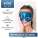 Microwave Activated Warm Eye Compress for Dry Eyes, Blepharitis & Stye Treatment - Reusable Gel Mask for Puffy Eyes, Dark Circles & Hangovers - Buy Online on GoSupps.com