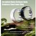 Smart Ceramic Ring Heart Rate and Blood Oxygen Detection Tracker Pedometer Exercise Mode Tracking Ring Sleep Health Detection with Charging Compartment Waterproof 7-Day Long Battery Life 5 - Buy Online on GoSupps.com