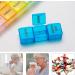 Kiniza Small Weekly Pill Organizer - 3x Daily 7-Day Pill Box Moisture-Proof & Portable Travel Case for Vitamins & Medication - Buy Online on GoSupps.com