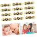 Toyvian Kids Forehead Stickers 80 Pcs - Baby Liquid Crystal Fever Indicator Strips - Toddler Temperature Sensing Stickers - Yellow/Brown - 7.5x2.5cm - Pack of 4 - Buy Online on GoSupps.com
