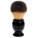 Fendrihan Synthetic Shaving Brush with Black Handle for Personal and Professional Shaving