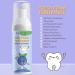 Kids Foaming Toothpaste for U-Shaped Toothbrush - Natural Formula for Deep Gum Cleaning - Strawberry & Blueberry Flavor - Buy Online on GoSupps.com