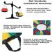 Institutional 12' Play Parachute | Durable and Fun Parachute for Schools and Events - Buy Online on GoSupps.com