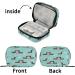 Shop Naanle Valentine's Dachshund Dog Pill Box - 7 Day Travel Organizer Compact Vitamin & Supplement Holder Multi-colored Zipper Design - Buy Online on GoSupps.com