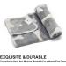 3-Pack Puppy Blankets - Super Soft Fluffy Fleece Pet Blanket for Small Dogs and Cats - Grey Cute Print - Small Size 23x15 - Bone Love Star Design - Buy Online on GoSupps.com