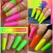 Neon Pink Gel Nail Polish Hot Pink Gel Polish Bright Pink Long Lasting Soak Off U V LED Nail Lamp Gel Polish Nail Art Manicure Salon DIY Home(7ml) (Green) - Buy Online on GoSupps.com