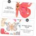 VILLCASE 50 Pcs Butterfly Charms Post Brackets Butterfly Enamel Charms Butterfly Beads Wedding Decorations Cute Charms for Bracelets Butterfly Earrings Charms Plastic Modeling Accessories - Buy Online on GoSupps.com