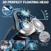 Buy Upgraded Electric Razor for Men - Cordless 3D Rotary Shaver Waterproof Wet/Dry - Perfect Gift for Husband Dad Boyfriend - Fast International Shipping - Buy Online on GoSupps.com