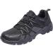 Men's Waterproof Outdoor Fitness Shoes - Non-Slip Elegant Gym Sneakers for Running & Walking - Black 46 EU - Buy Online on GoSupps.com