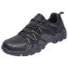 Rytejfes shoes white men sport comfortable gym light fitness shoes sneaker slipproof sporty casual damping sports shoes sneakers running waterproof outdoor walking shoes 1# black 46 EU