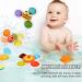YIFOV Suction Cup Sensory Toys - Baby Bath Flipping Board Release Stress and Anxiety Travel Toys for Kids Silicone Sucker Toys Gifts for Toddlers Style 1 - Buy Online on GoSupps.com