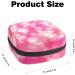 Guantierendiy Sanitary Napkin Storage Bag Pink Tie Dye Menstrual Cup Pouch Nursing Pad Holder Tampon Bags Feminine Product Pouches Portable Period Kit Bag Color 6 - Buy Online on GoSupps.com