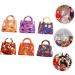 ifundom 6pcs Handbags Halloween Treat Bag Goodie Handles Trick-or-treat for Non Pouches Handle Reusable - Buy Online on GoSupps.com