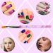 7-Piece Nail Brush Set | Acrylic & Gel Nail Art Brushes & Dotting Tools | Professional Nail Painting Kit - Buy Online on GoSupps.com