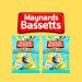Maynards Bassetts Mint Favourites x 2 Bags 300g Retro Sweets Bundle with Silver Refillable Window Travel Tin - Buy Online on GoSupps.com