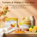 Vitamin C Clay Mask with Centella Asiatica & Turmeric - Brightening Oil Control & Dark Spot Treatment - 4.23 OZ - Buy Online on GoSupps.com