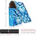 Travel Lipstick Organizer Case | Portable Makeup Bag with Mirror | Watercolor Pineapple Design - Buy Online on GoSupps.com