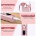 Aibeau Electric Nail File Portable 18000RPM Nail Drill Pink Rechargeable Nail Drill with Base for Nail Grinding & Polishing Gel Acrylic Nails Faster Remover Salon - Buy Online on GoSupps.com