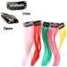 Hair Piece Synthetic Hair Extensions With One Clip Heat Resistant Rainbow Hair Piece For Kid Women Long Curly Wavy Style Colorful Hair For Women(135) - Buy Online on GoSupps.com